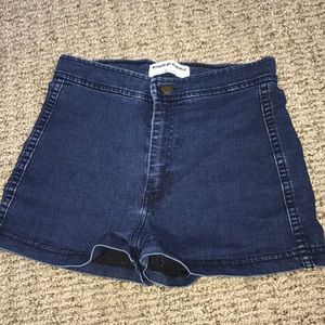 American Apparel Jean Shorts